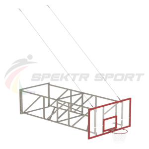 Купить Ферма 2,8 м. для баскетбольного щита 1800х1050 из оргстекла в Сунже 