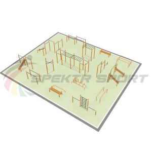Купить Парковая площадка для Воркаут и WRK 5_76mm в Сунже 
