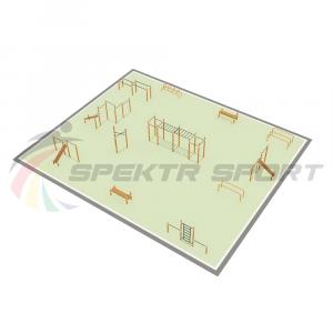 Купить Парковая площадка для Воркаут и WRK 2_76mm в Сунже 